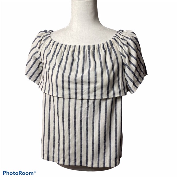 Banana Republic Striped Blouse - Picture 5 of 8